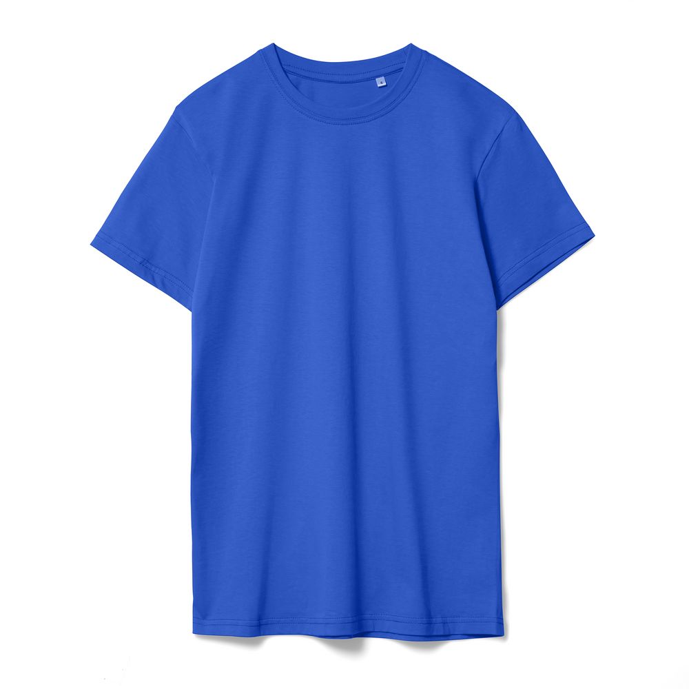 Футболка унисекс T-bolka 160, ярко-синяя, размер S