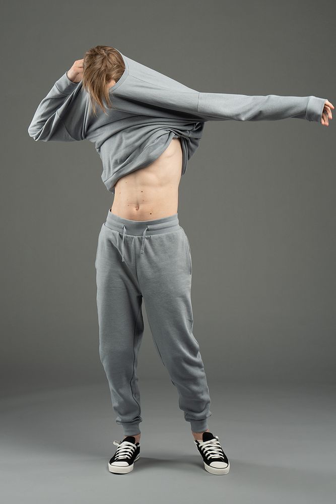 Джоггеры J2, серые, размер XL/XXL
