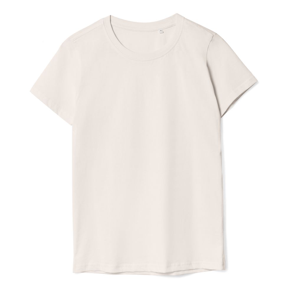 Футболка женская T-bolka Lady, молочно-белая, размер L