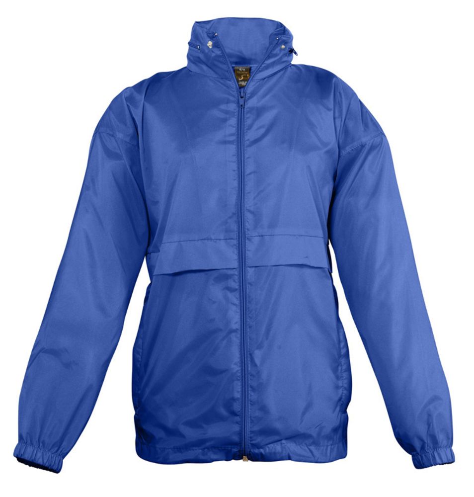 Ветровка детская Surf Kids, ярко-синяя, на рост 130-140 см (10 лет)