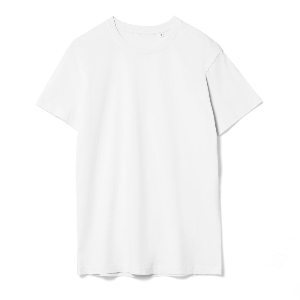 Футболка унисекс T-Bolka 160, белая (белоснежная), размер XL