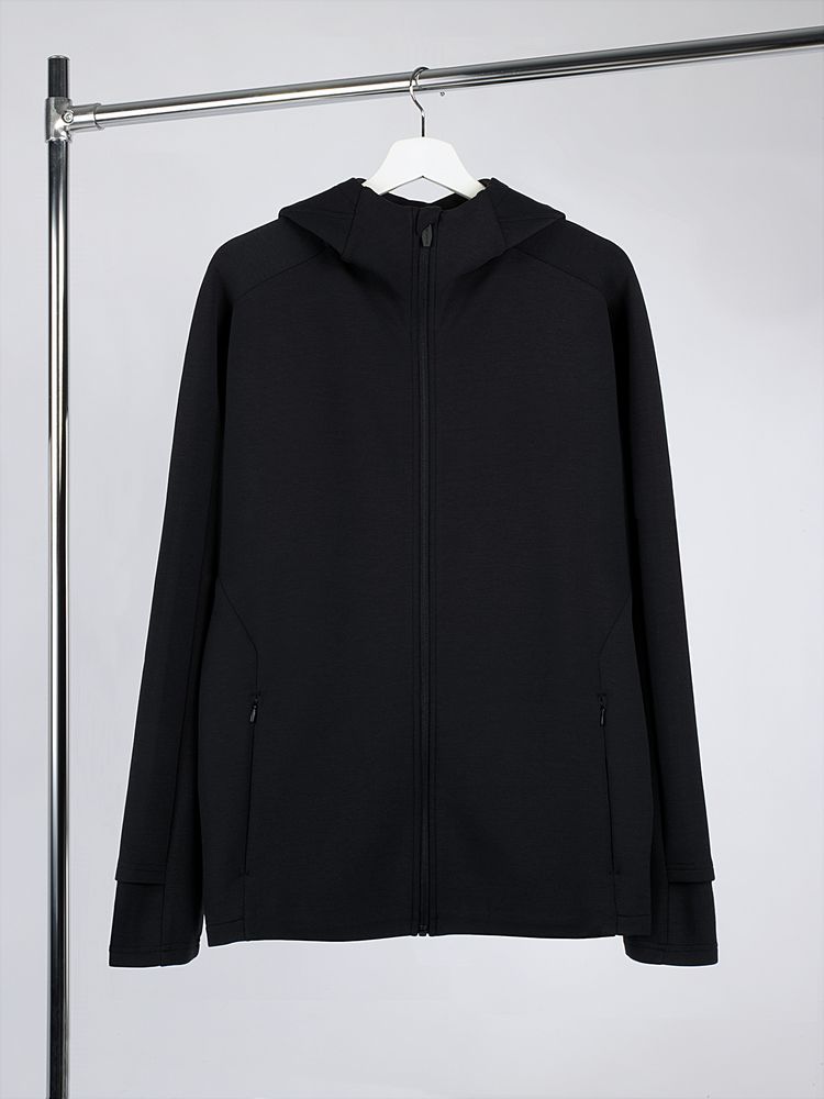 Куртка с капюшоном унисекс Begi, черная, размер M