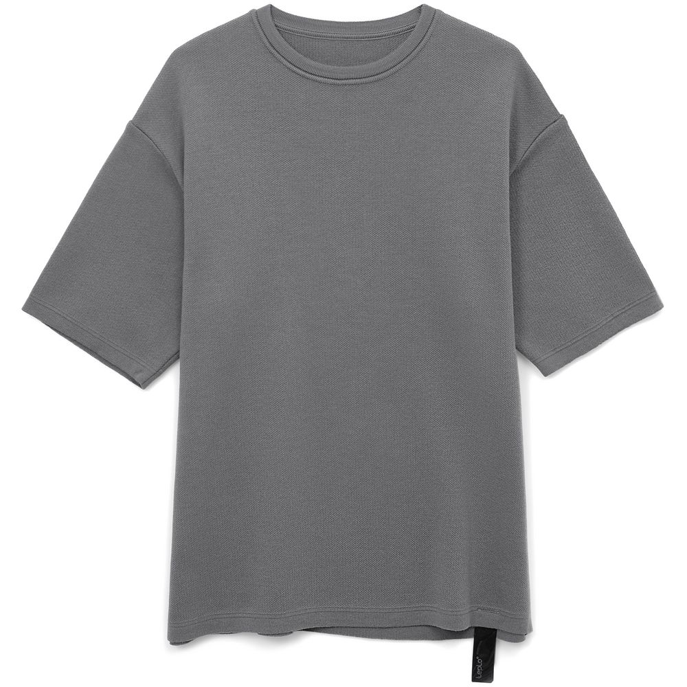 Джемпер с коротким рукавом Siluetti Volumica, серый, размер XL/XXL