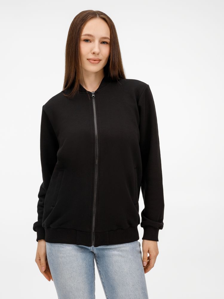 Бомбер унисекс Townie, черный, размер XL