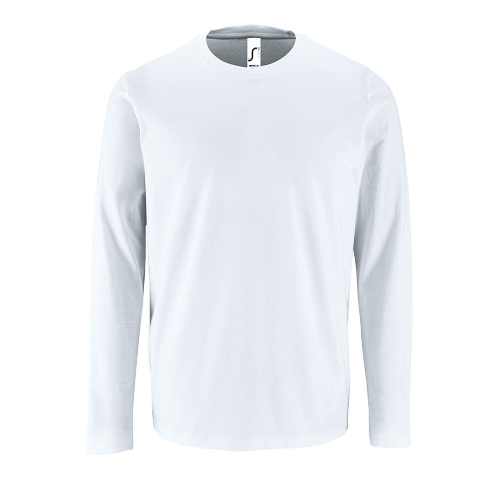 Футболка с длинным рукавом Imperial LSL Men белая, размер L