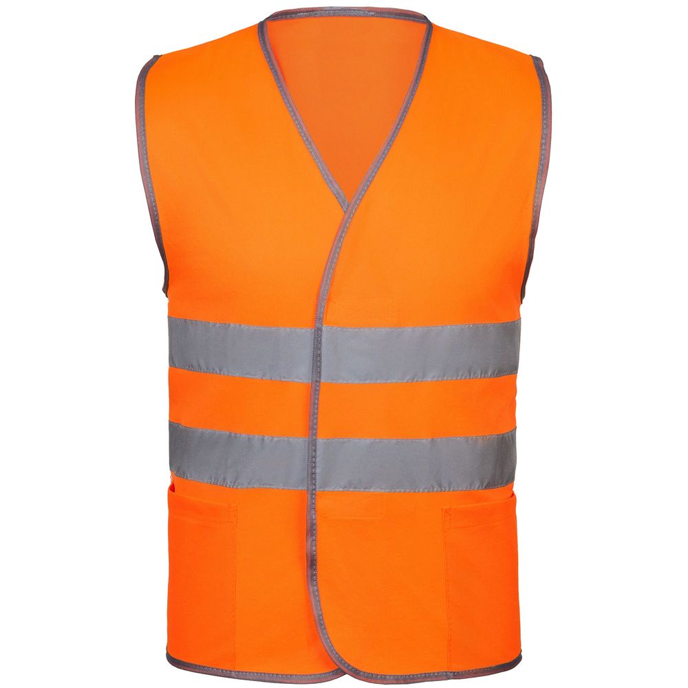 Сигнальный жилет СО-1 ТР, оранжевый флуоресцентный (170;176)-(104;108)