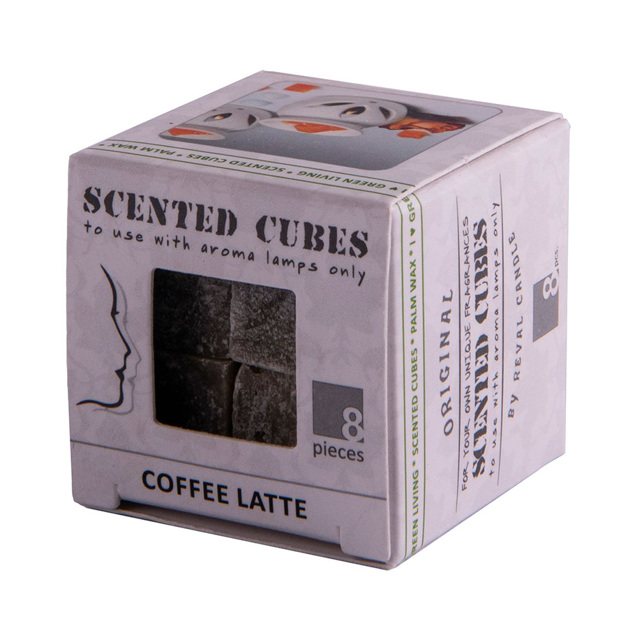 Аромакубики БЕЛЫЙ ЧАЙ и ИМБИРЬ (8шт) (#964B00;, 3,4х3,4х3,4см)