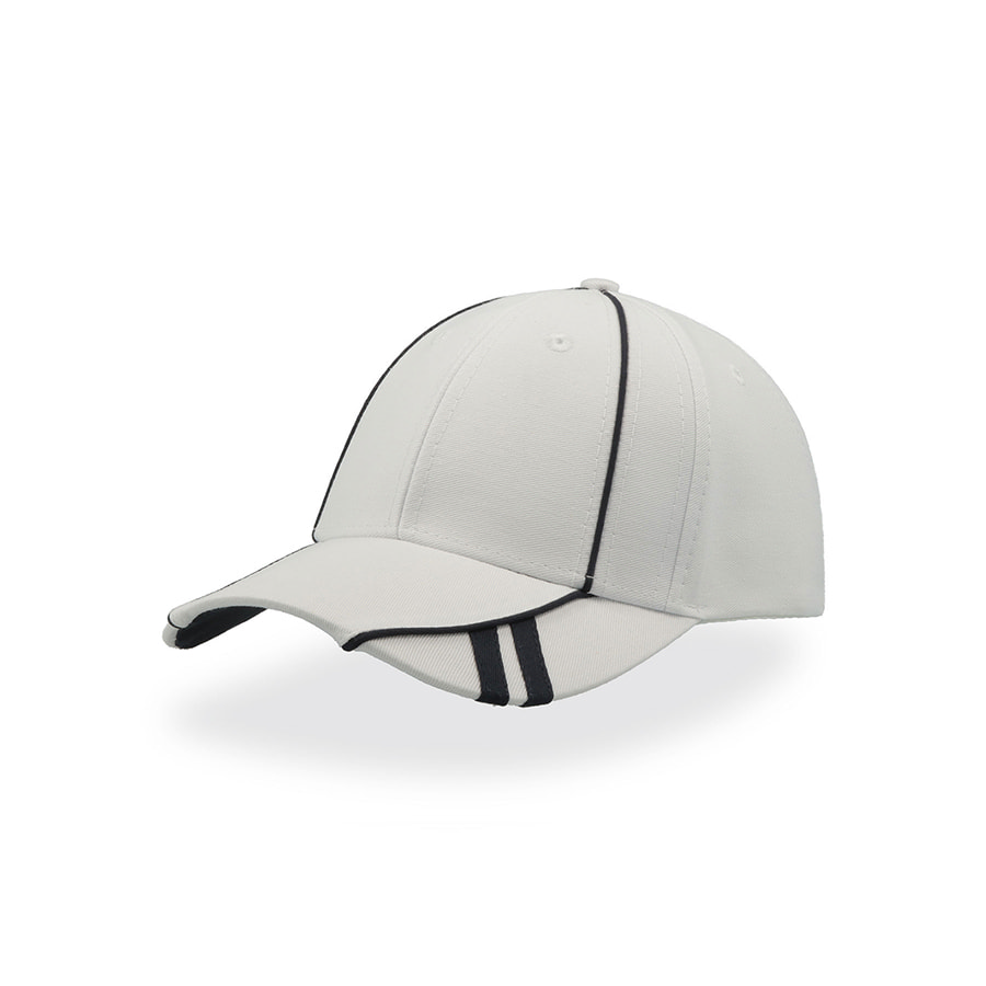 Бейсболка "Ace", 6 клиньев,  застёжка на липучке (#FFFFFF;, 58,5 см)