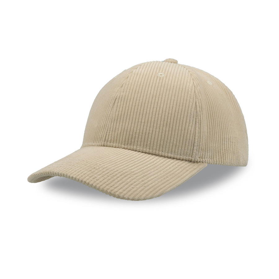 Бейсболка CORDY-S, 6 клиньев (#EEE8AA;, 58,5 см)