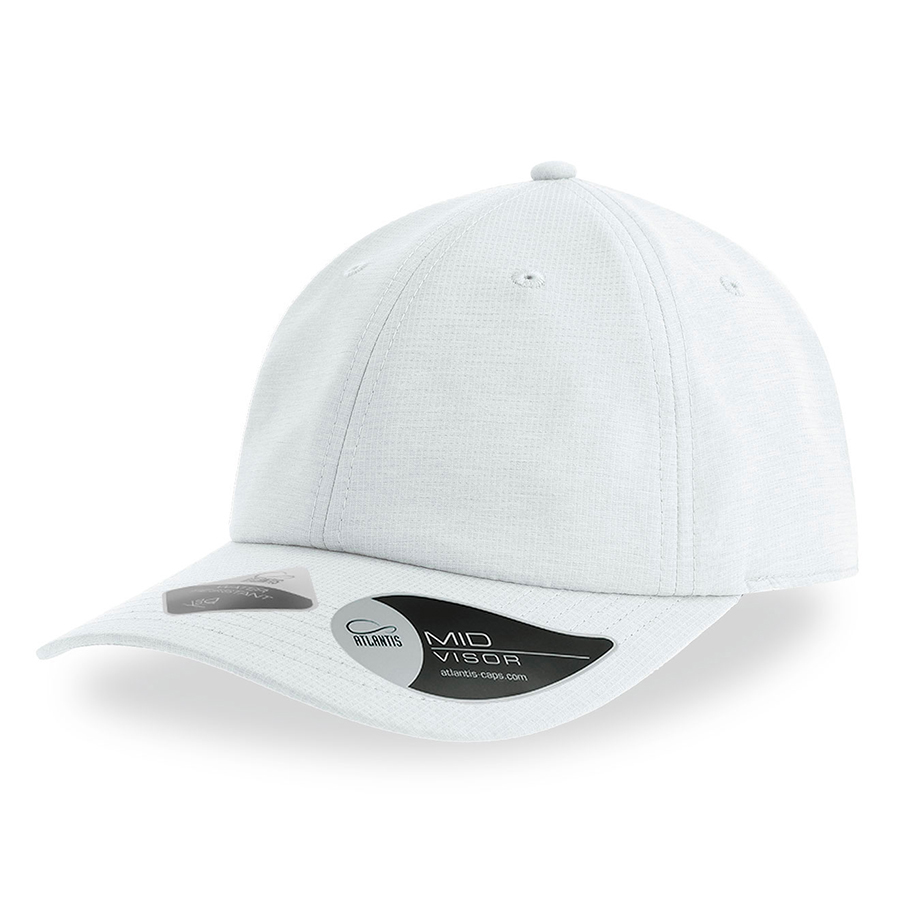 Бейсболка ENERGY, 6 клиньев, застежка на липучке (#FFFFFF;, 58,5 см)