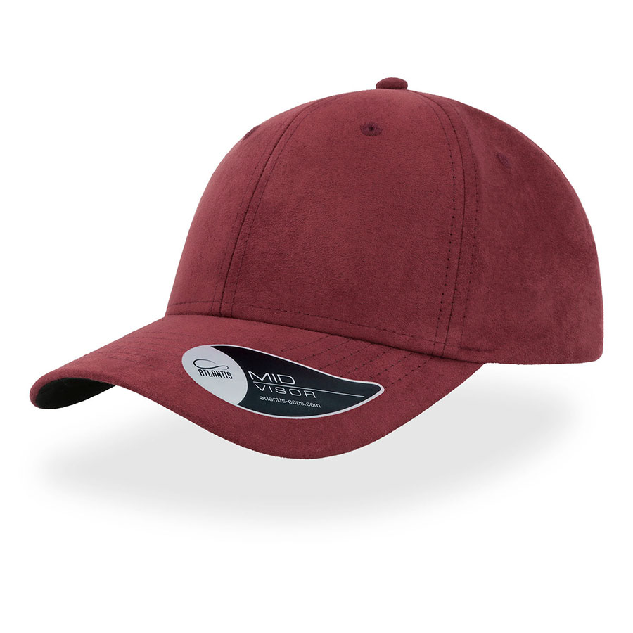 Бейсболка FAM, 6 клиньев, металлическая застежка (#92000A;, 58,5 см)
