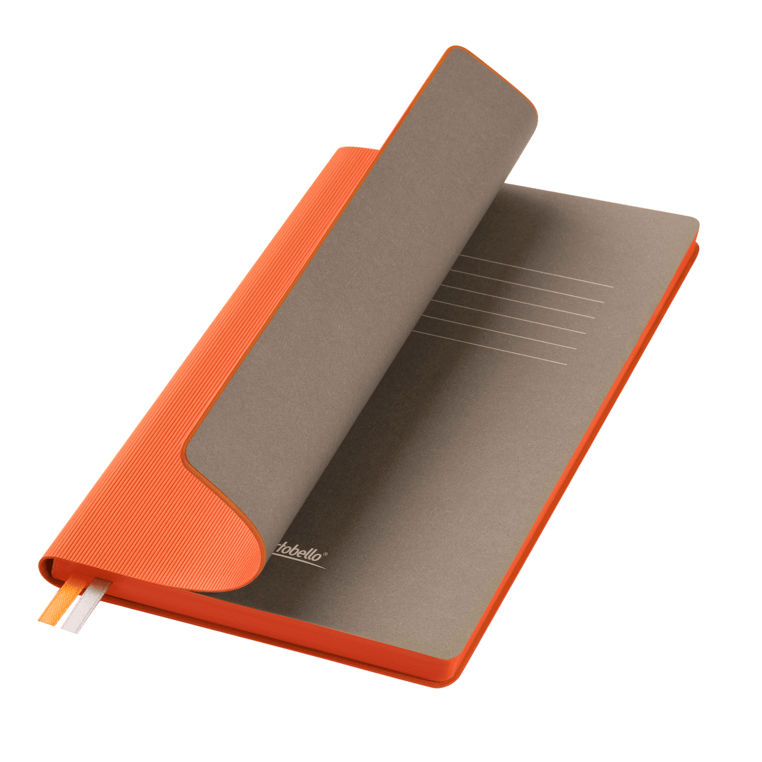 Ежедневник Rain недатированный, оранжевый (без упаковки, без стикера)