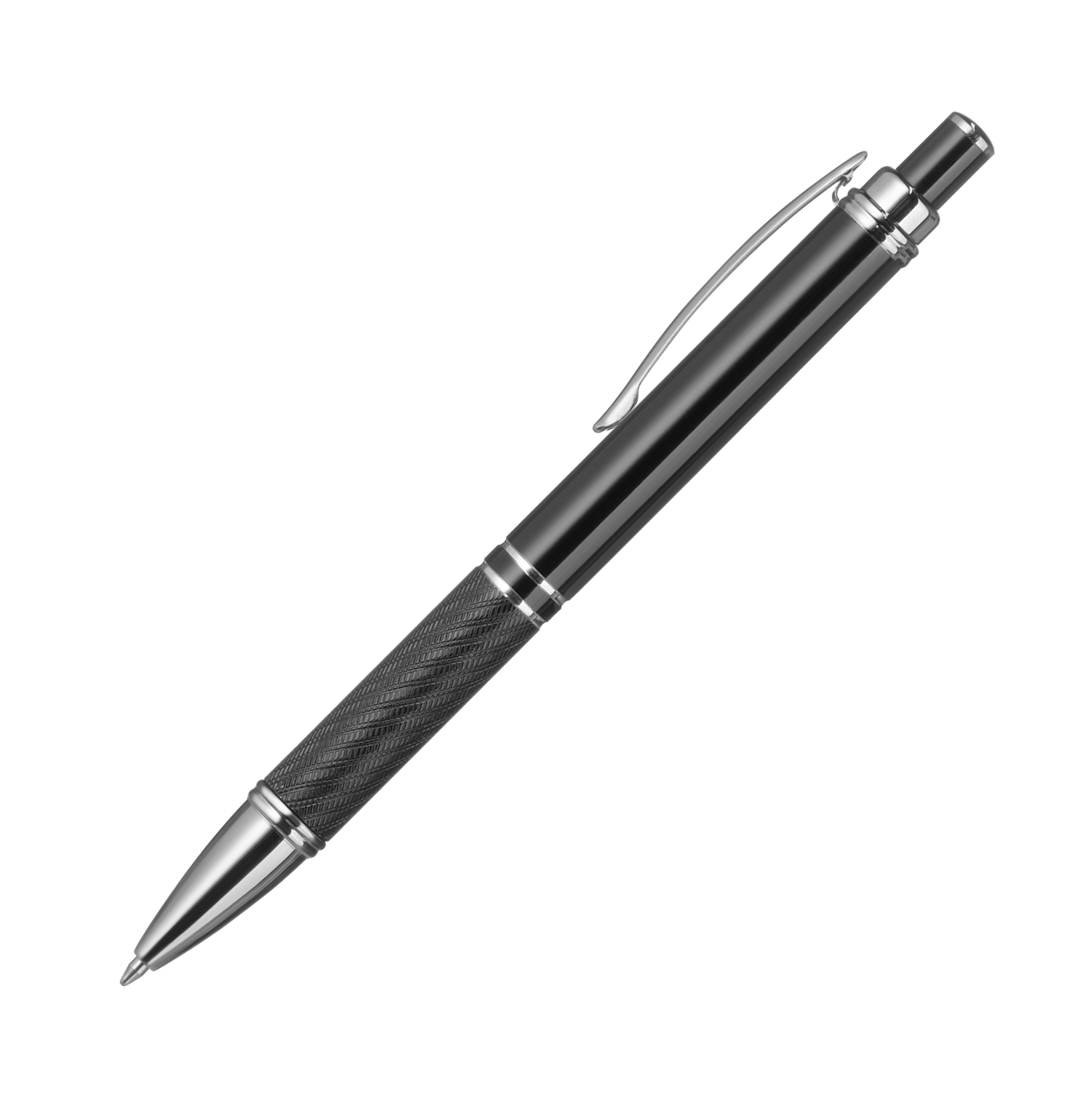 Шариковая ручка Crocus, черная