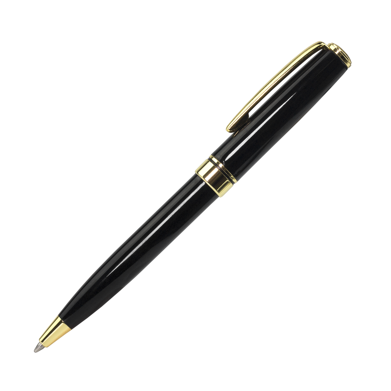 Шариковая ручка Tesoro, черная/позолота