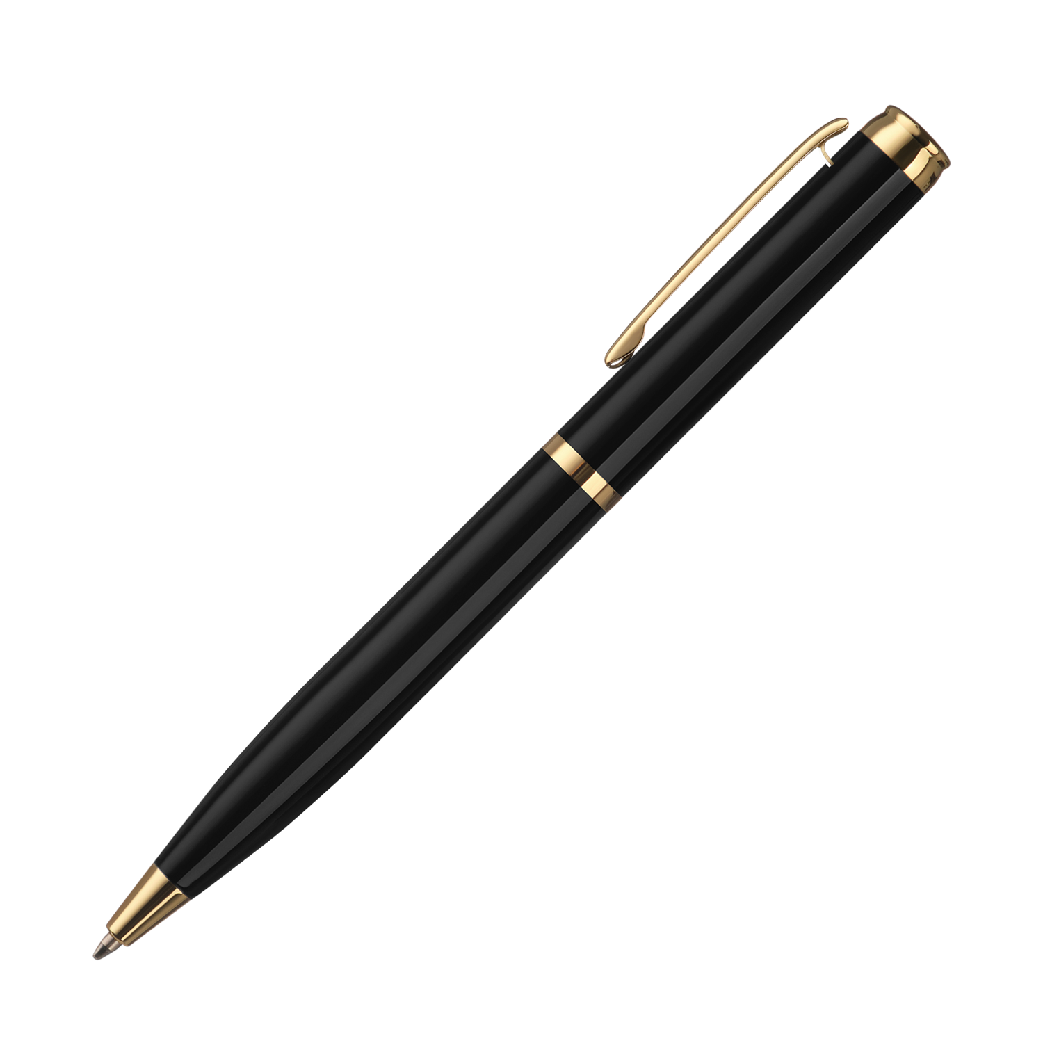 Шариковая ручка Sonata BP, черная/позолота