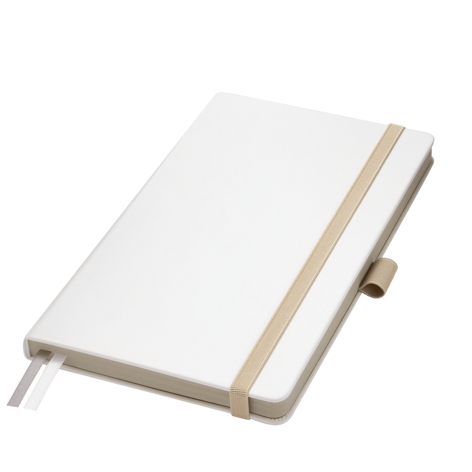 Ежедневник Arctic недатированный, белый/серый