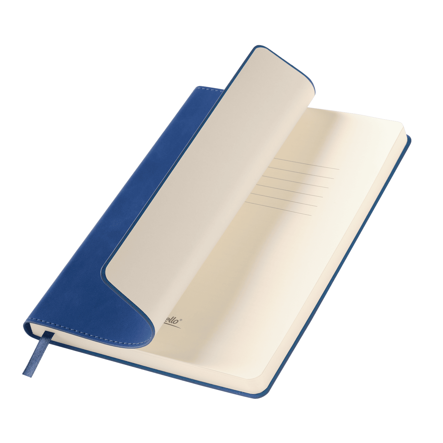 Ежедневник Verona недатированный, ярко-синий