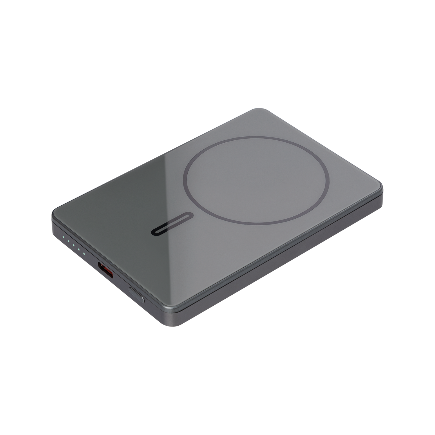 Внешний аккумулятор Onyx PD 5000mAh с функцией беспроводной зарядки 15W, серый