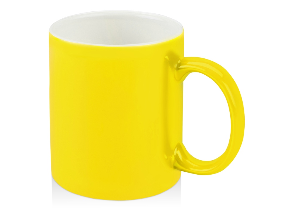 желтый глянцевый