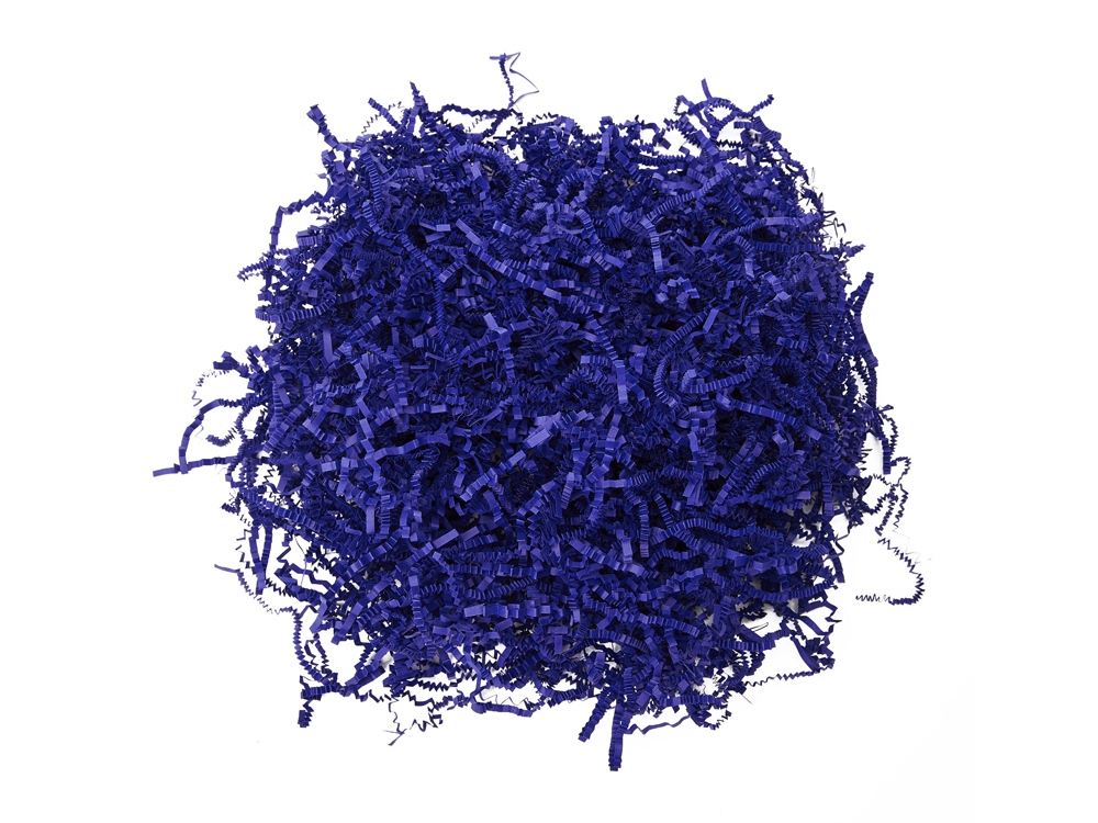 Бумажный наполнитель 30г, синий