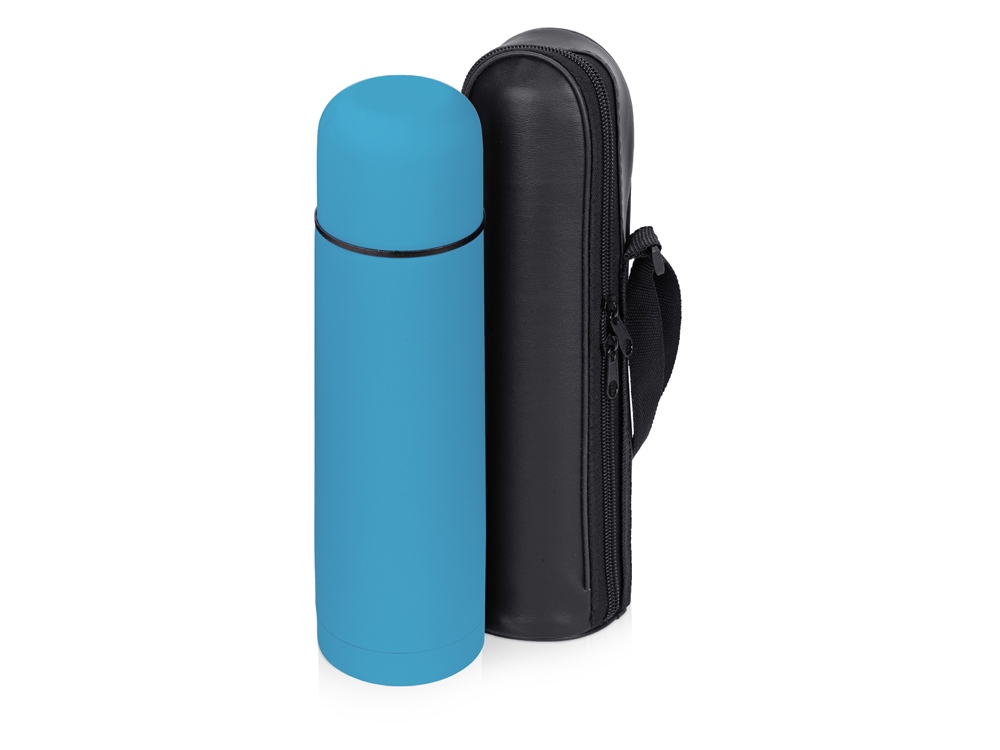 голубой матовый