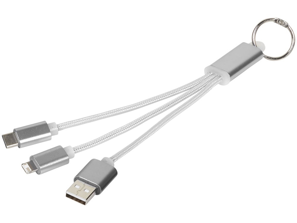 серебристый/белый