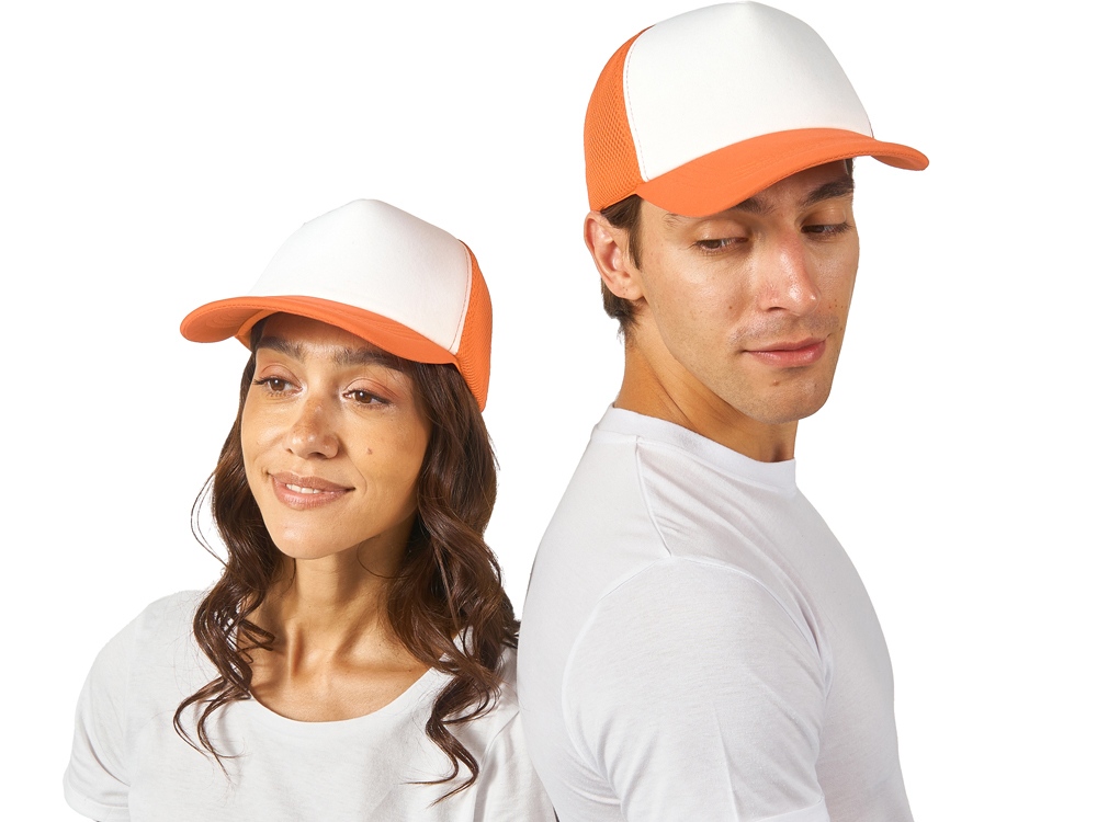 оранжевый, белый