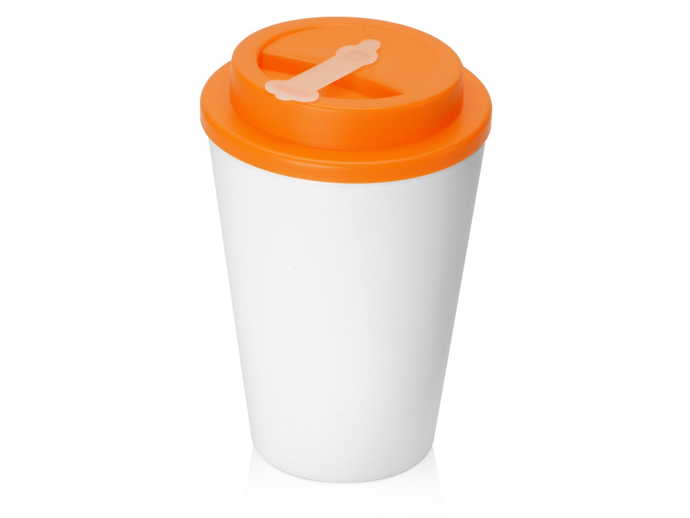 белый/оранжевый