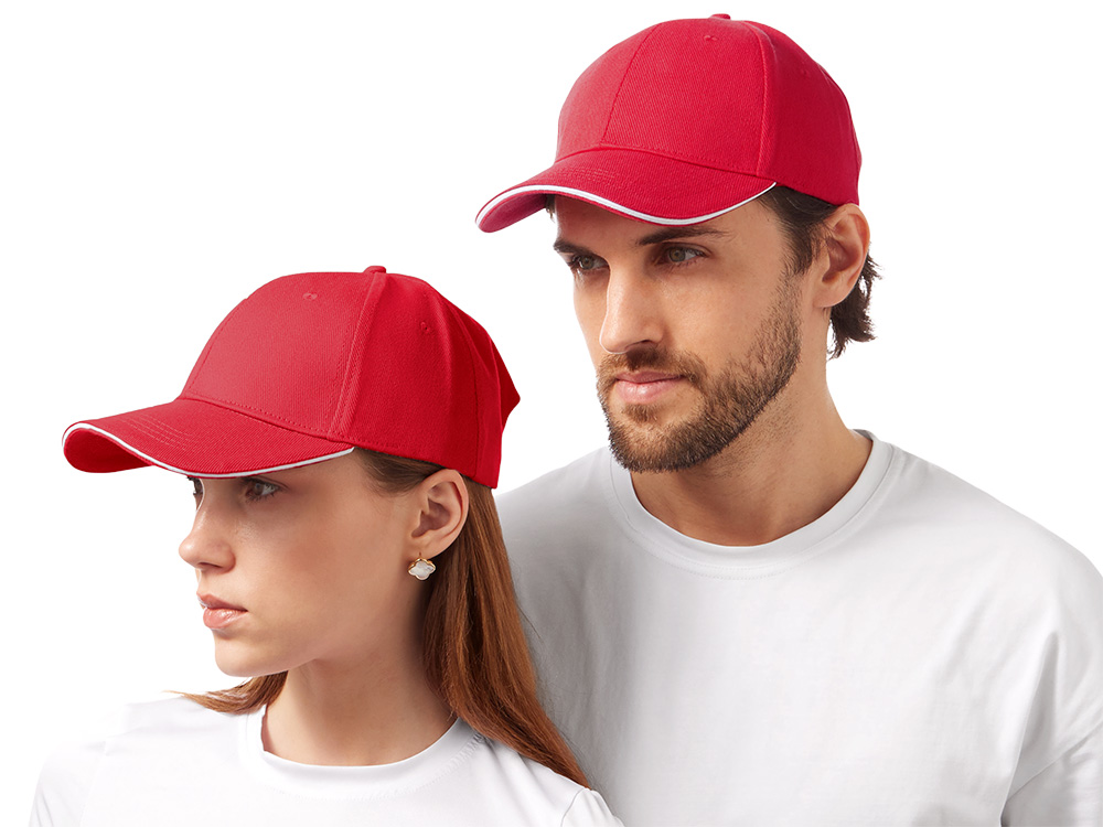 красный, белый