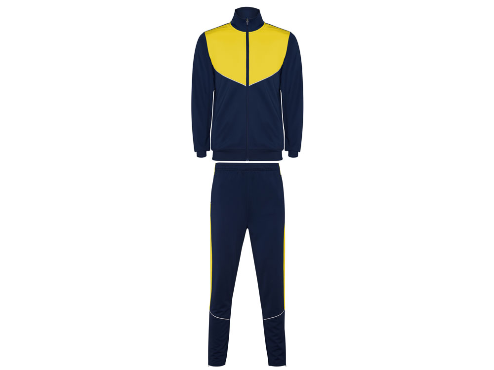 синий нэйви/желтый