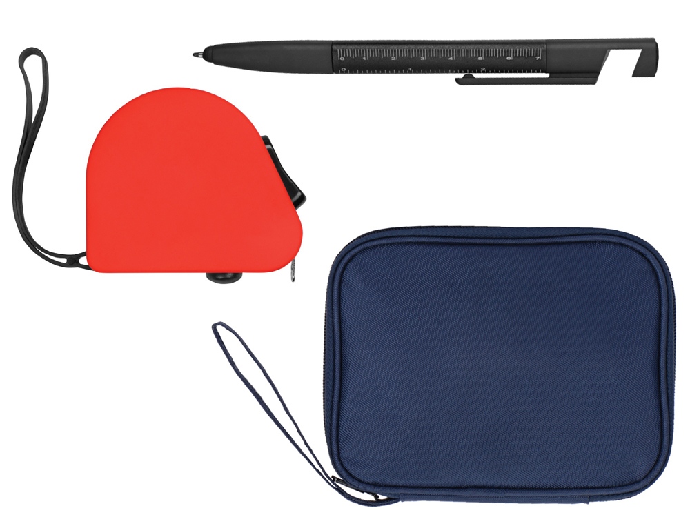 темно-синий, красный