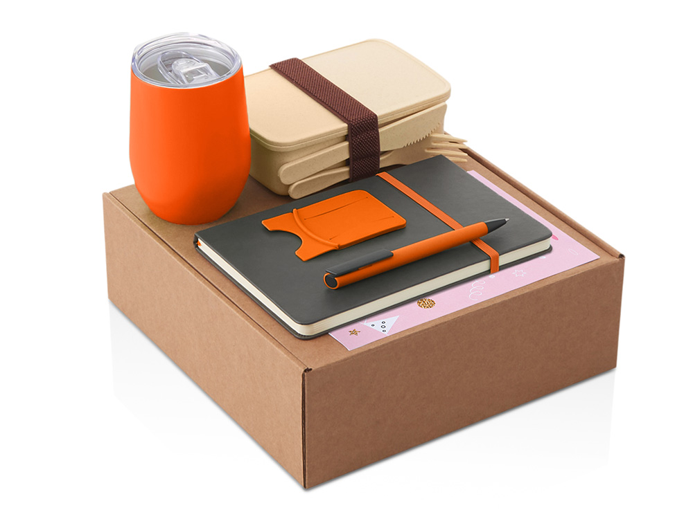 оранжевый, серый