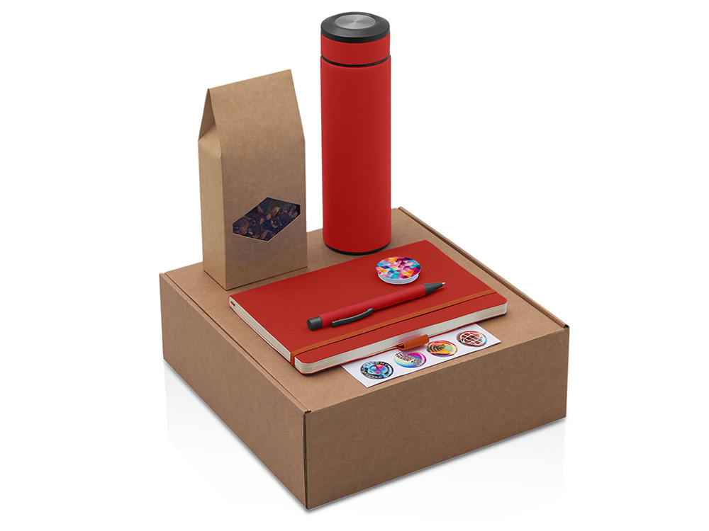 красный, серый