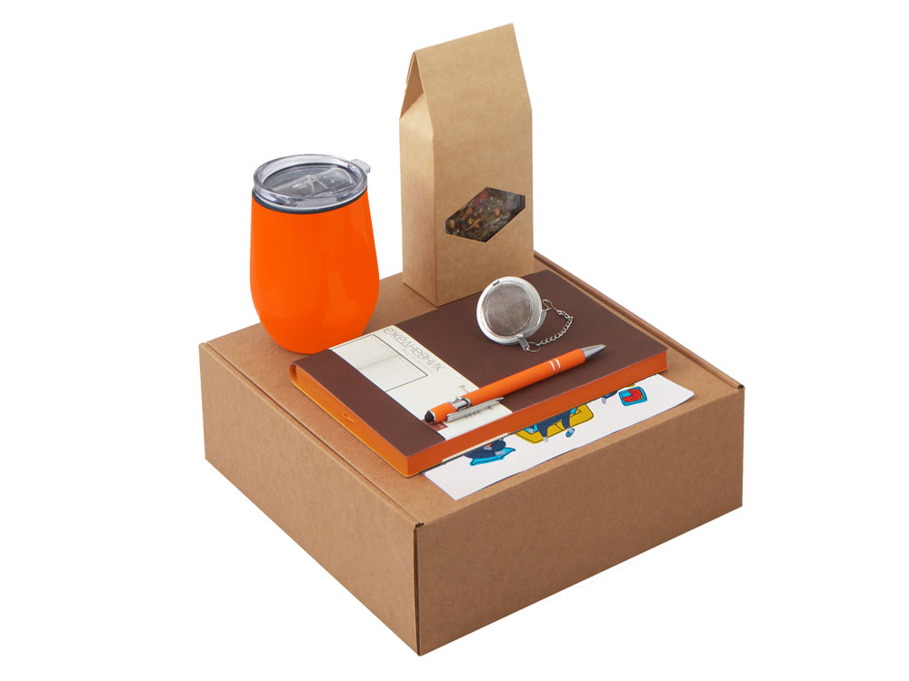 коричневый, оранжевый