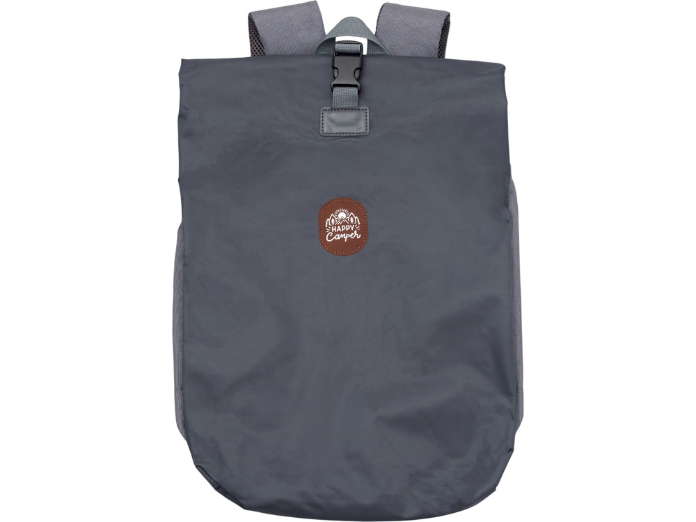 Рюкзак Glaze для ноутбука 15'', серый с патчем