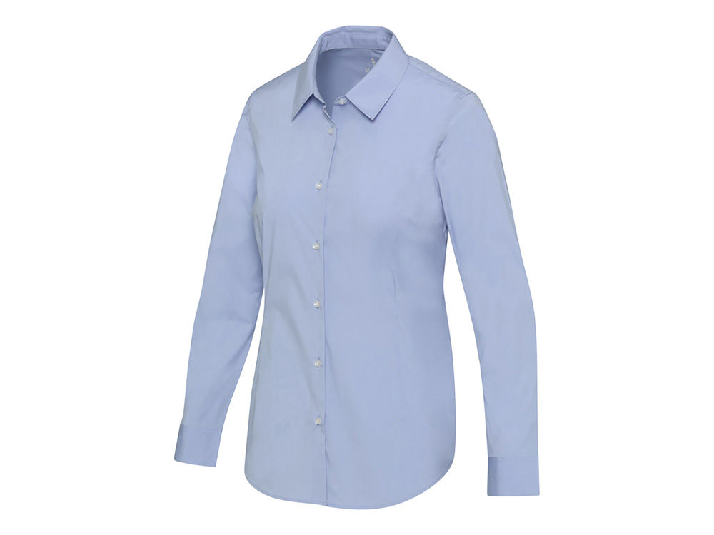 Carnelian женская рубашка из поплина - Голубой